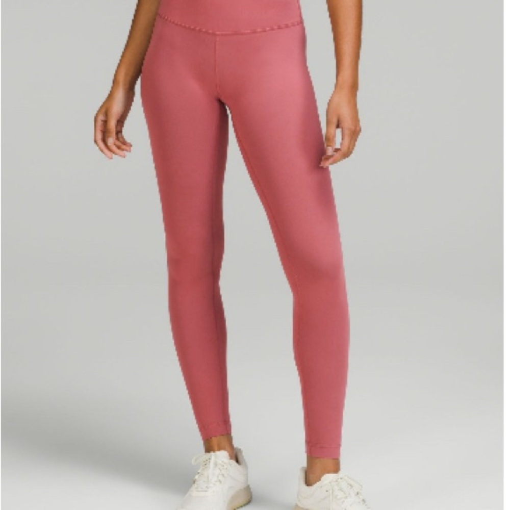 Lululemon Wunder Train High-Rise Tight 28” Brier Rose